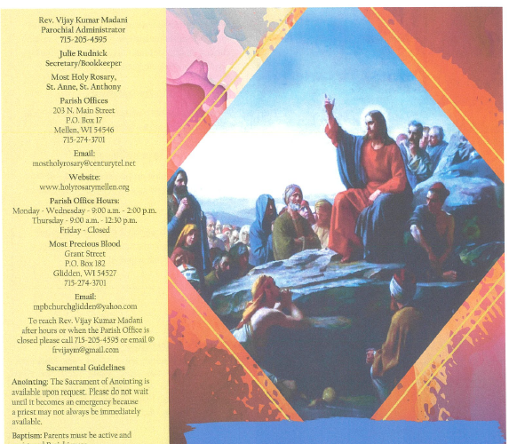 February 16, 2025 – Sixth Sunday of Ordinary Time