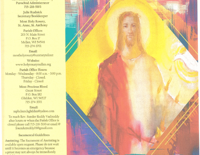 June 8, 2025 – Pentecost Sunday