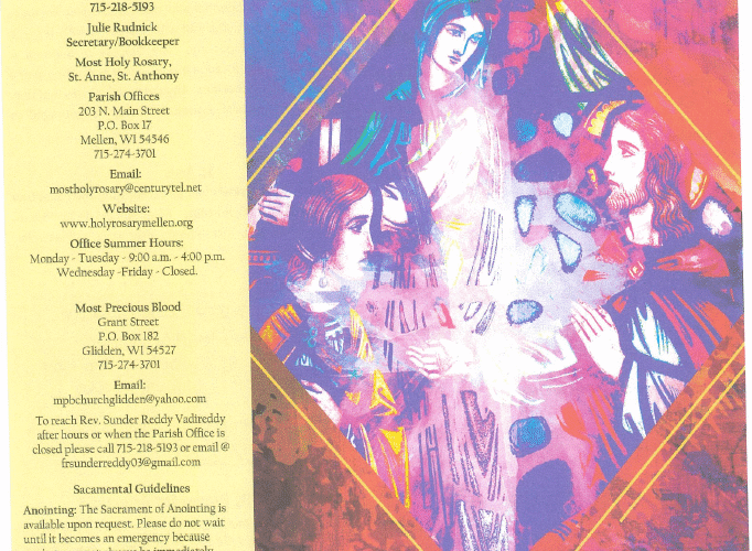 July 20, 2025 – 16th Sunday Ord Time