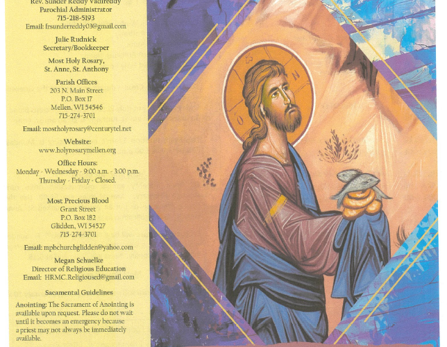 February 8, 2026  Fourth Sunday Ordinary Time