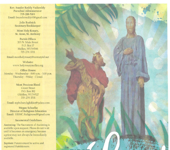 February 22, 2026  1st Sunday of Lent