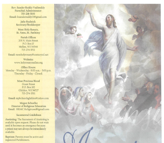 May 17, 2026 The Ascension of the Lord